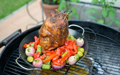 Grilled Beer Can Chicken
